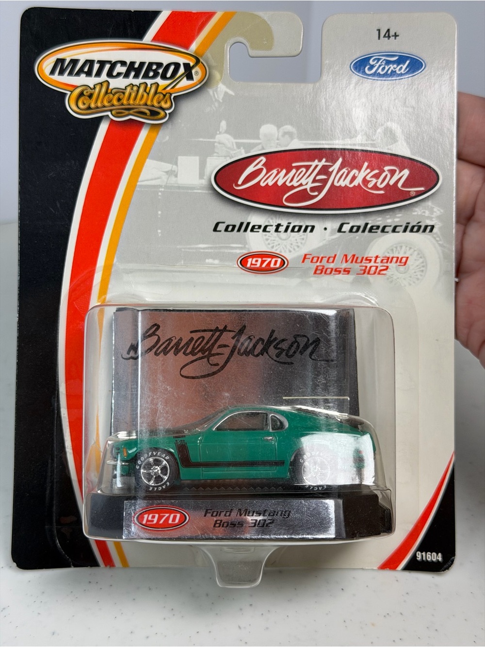 Matchbox Collectibles Barnett-Jackson 1970 Ford Mustang Boss 302 - Green